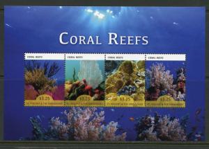 ST. VINCENT GRENADINES  2016 CORAL REEFS SHEET I  MINT NH 