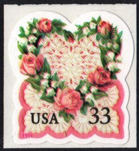 SC#3274 33¢ Love Booklet Single (1999) SA