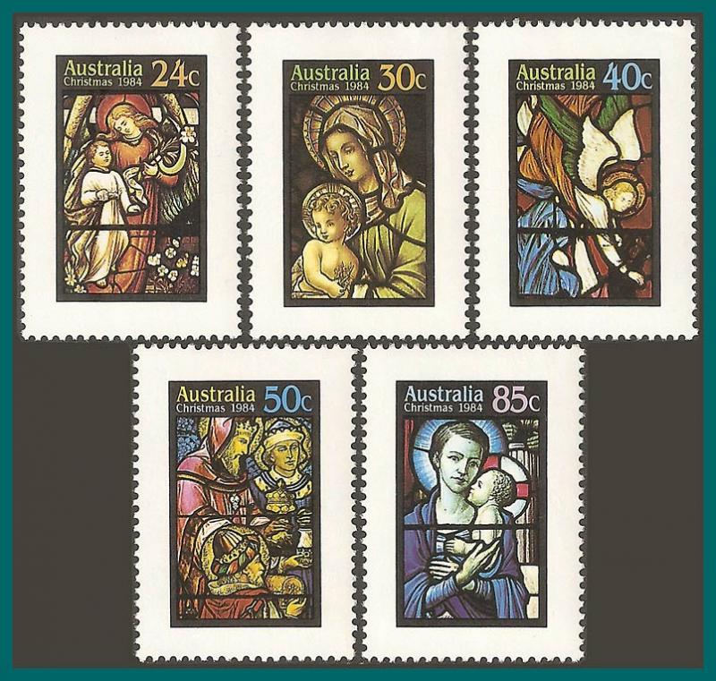 Australia 1984 Christmas, MNH #927-931,SG946-SG950