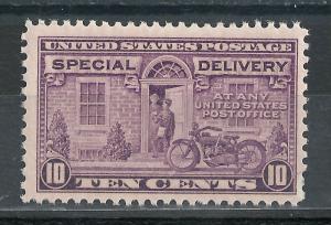 United States; #E15 Motorcycle Delivery 10c 1922; Mint Never hinged MNH