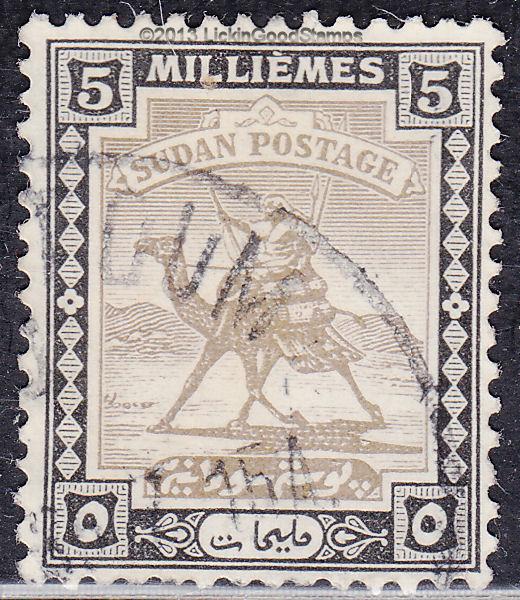 Sudan 83  Camel Post 1948