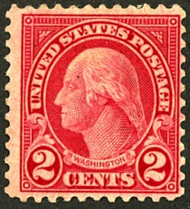 U.S. #595 MINT NG