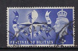 Great Britain 291 Used Bin 12274