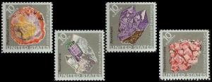 US 1538-1541 Mineral Heritage 10c set (4 stamps) MNH 1974 