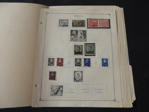 Romania 1949-1955 Stamp Collection many on Scott Intl Album Pages