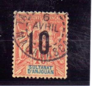 Anjouan  Scott#  26  Used 