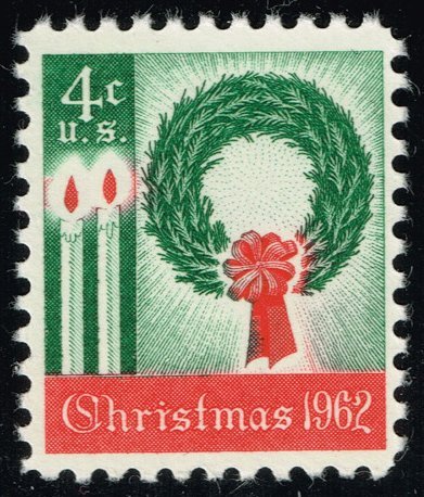 US #1205 Wreath & Candles; MNH (3Stars)