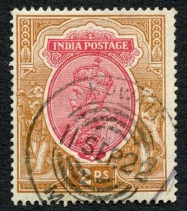 Kuwait SGZ12 India 2r with Kuwait Telegraph Cancel