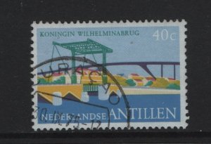 Netherlands Antilles #368  cancelled 1975  Wilhelmina bridge 40c