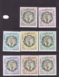 Kuwait-Sc#302-9- id11-unused NH set-1966-