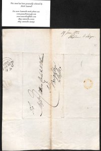 GB LETTER Dover *Removal Order* 1832 {samwells-covers} MS1892 