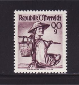Austria 536 MH Costumes (A)