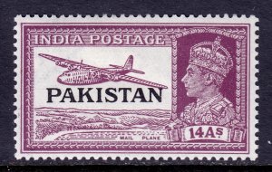 Pakistan - Scott #13 - MH - SCV $5.75