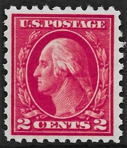 US 1914 Sc. #425 VF/XF NH minor bend