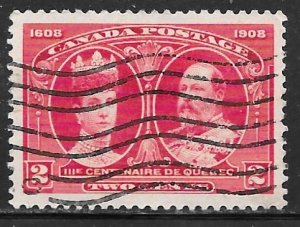 Canada 98: 2c King Edward VII and Queen Alexandra, used, VF