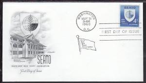 US SEATO 1960 Artmaster U/A FDC BIN
