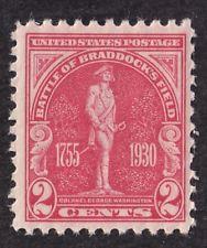 SCOTT # 688 SINGLE GEM MINT NEVER HINGED BRADDOCK'S  ISSUE  1930