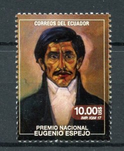 Ecuador 2017 MNH Eugenio Espejo 1v Set Famous People Writers Lawyers Stamps 