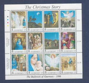 GUERNSEY - Scott 583 - MNH S/S - Christmas - 1996