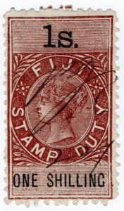 (I.B) Fiji Revenue : Stamp Duty 1/-