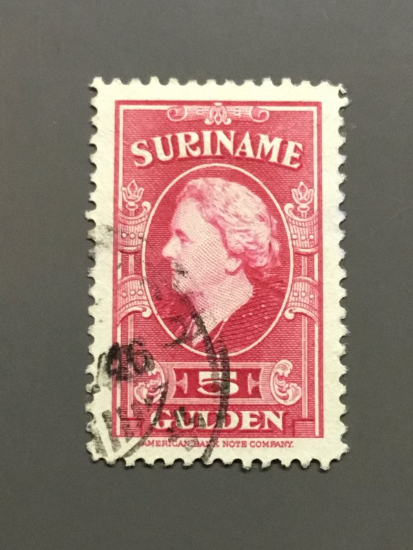 Surinam 206 VF Used. See note. Scott $ 14.00