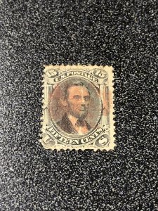 US 77 Lincoln 15 Cents Used 