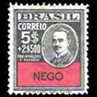 BRAZIL 1931 - Scott# 354 Revolution 5000r LH