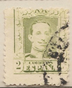 SPAIN 1922 2c Moved Perf. Used Stamp A29P10F31727-