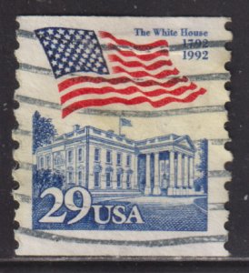 United States 2609 The White House Coil 1992