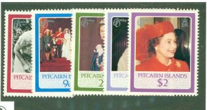 PITCAIRN ISLAND 270-74 MNH CV $2.70 BIN $1.50