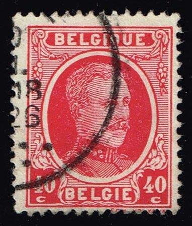 Belgium #156 King Albert I; Used (0.25)