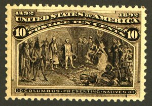 U.S. #237 MINT OG NH