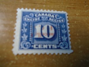 Canada Revenue Stamp  van Dam  #  FX71  no gum   O/P