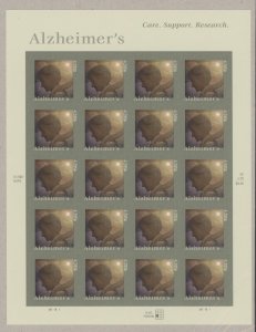 2008 US Scott #4358 42 c Alzheimer's Awareness, Sheet of 20 MNH