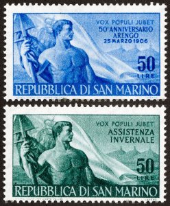 San Marino Stamps # 373-4 MNH VF