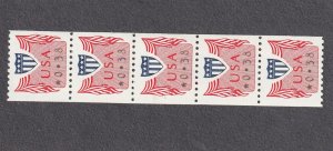 PNC5 38c Computer Vended 1 US #CVP31 Dull Gum MNH F-VF