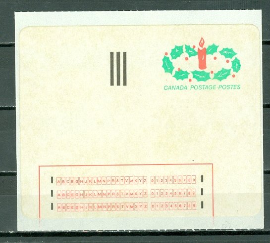 CANADA 1983 EXPERIMENTAL STICK N TIC  LABEL #1-ST.. MNH...$6.00