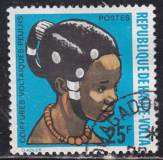 Burkina Faso 272 African Hair Styles 1972