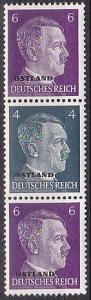 Ostland Russia Michel S4 1941 Hitler Seten MNH