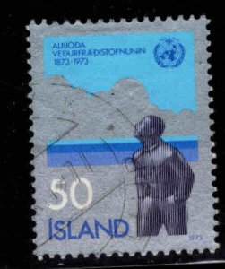 Iceland Scott 460 Used stamp  light cancel