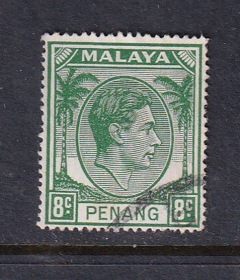 Malaya Penang 1949 Sc 10 8c Used