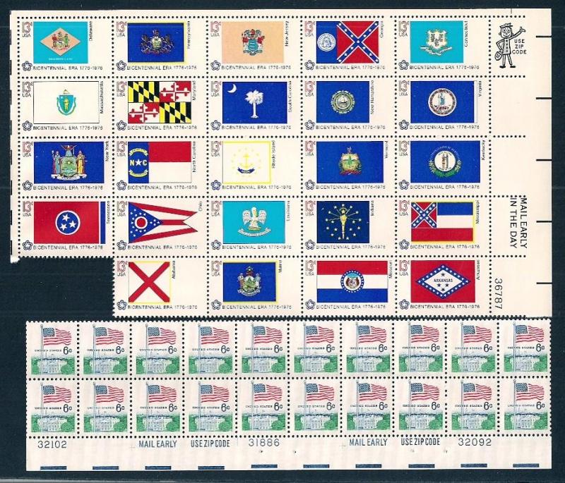 UNITED STATES Hundreds of Plate Blocks etc $144+ Face Value