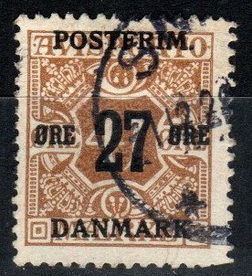 Denmark #153 F-VF Used CV $45.00 (X345)