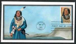 5798 - FDC  - 63c Chief Standing Bear - Wally Jr - FDOI Killbar