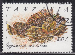 Tanzania 821 Synanceia Verrucosa 1992