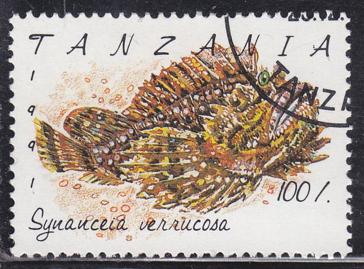 Tanzania 821 Synanceia Verrucosa 1992