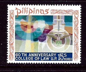 Philippines 1101 MNH 1971 Allegory of Law    (ap3625)