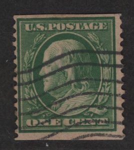 US Sc#352 used fine, coil stamp, Cv. $225