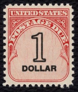 #J100 $1 Postage Due, Mint NH OG **ANY 5=FREE SHIPPING**