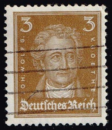 Germany #351 Johann Wolfgang von Goethe; Used (0.40)